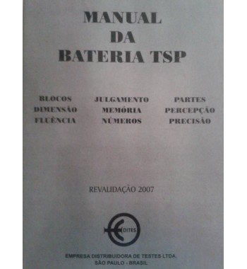 TSP - Caderno de aplicação - Julgamento