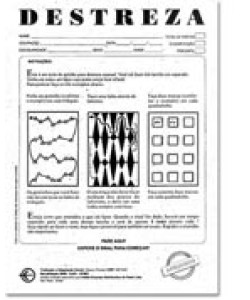 Destreza - Caderno de aplicação